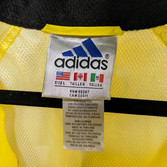 Early 00's Vintage Adidas 3 Stripe Quarter Zip - Picture 4 of 4